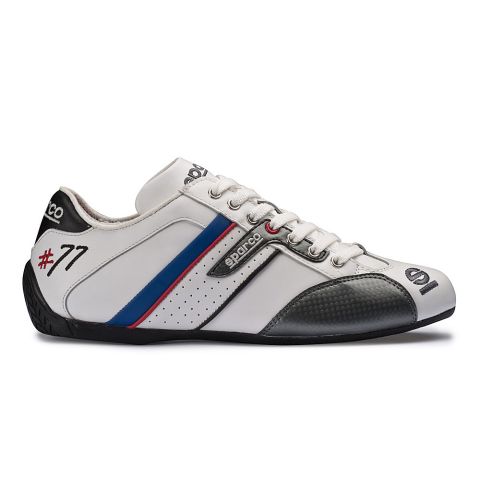 Buty SPARCO TIME 77 skórzane białe