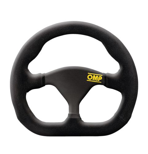 Kierownica zamszowa OMP FORMULA QUADRO czarna