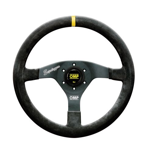 Kierownica zamszowa OMP VELOCITA SUPERLEGGERO czarna