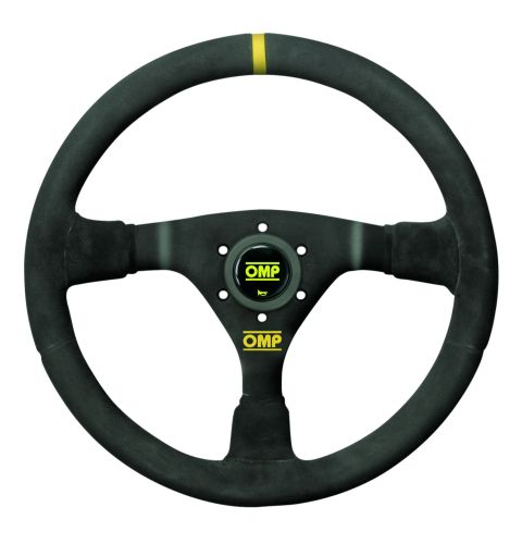 Kierownica zamszowa OMP WRC czarna