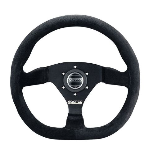 Kierownica zamszowa SPARCO L360 czarna