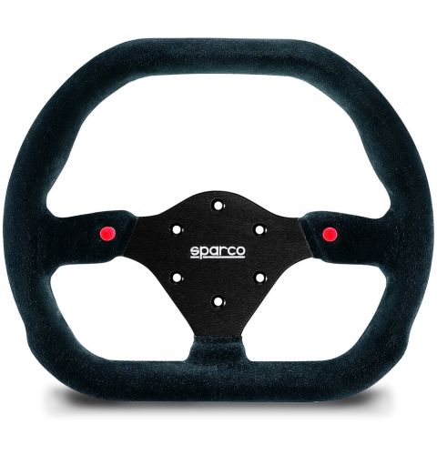 Kierownica zamszowa SPARCO P310 czarna