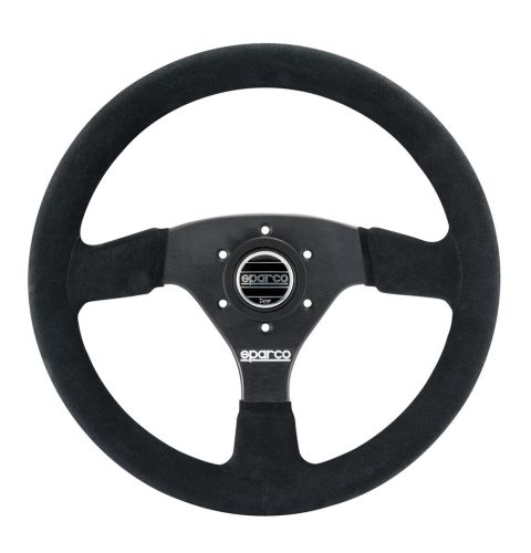 Kierownica zamszowa SPARCO R323 czarna