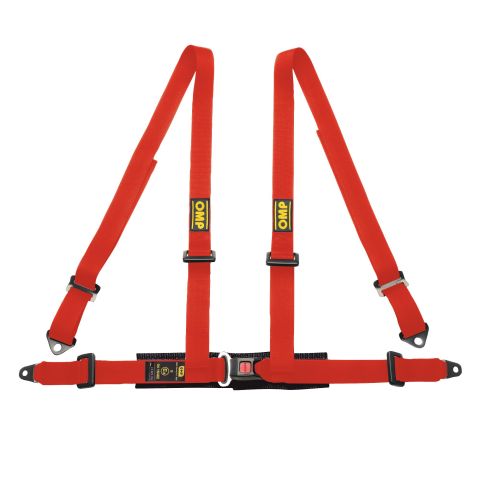 Pasy bezpieczeństwa OMP ROAD 4 - 2", 4-pkt,