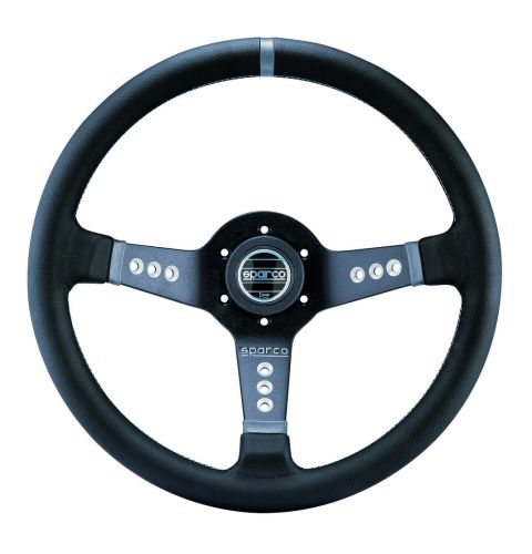 Kierownica skórzana SPARCO L777 czarna