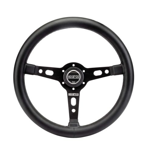 Kierownica skórzana SPARCO TARGA 350 czarna