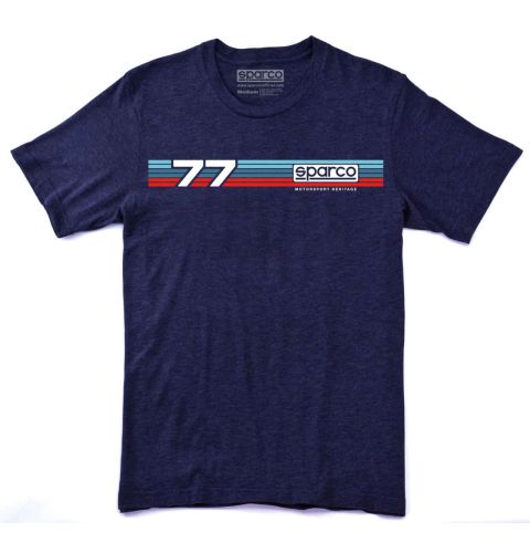 T-shirt SPARCO RALLY - granatowy