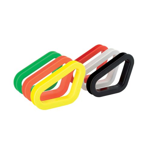 Komplet bocznych przelotek fotela OMP