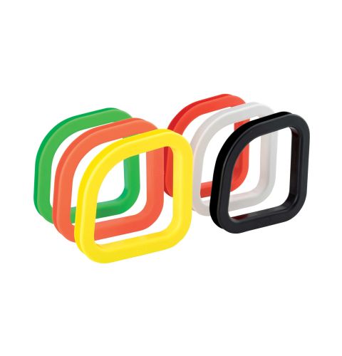 Komplet tylnych przelotek fotela OMP