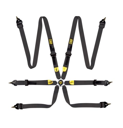 Pasy bezpieczeństwa OMP FIRST 2 DA0-0208-A01 – 2", 6-pkt,