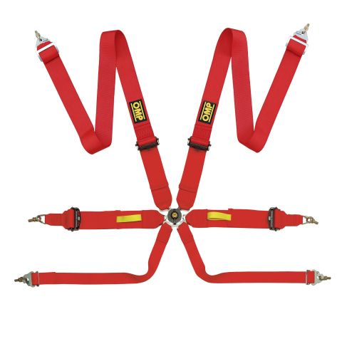 Pasy bezpieczeństwa OMP TECNICA 3 DA0-0203-A01 – 3"/2'', 6-pkt,