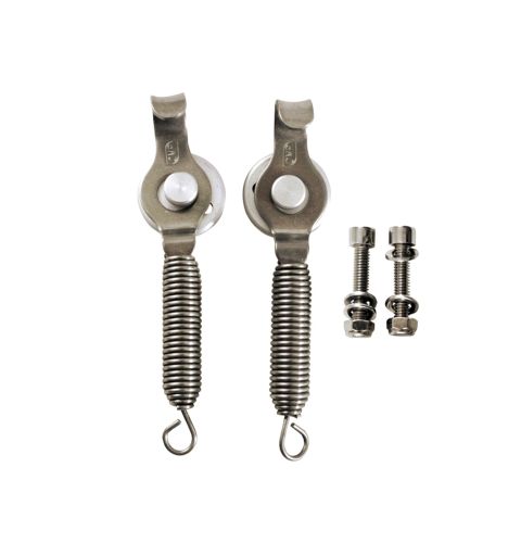 Zapinki sprężynowe OMP aluminiowe tylne