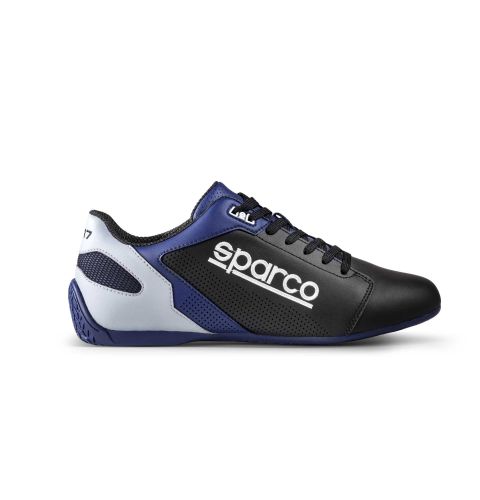Buty SPARCO SL-17 czarno-biało-niebieskie