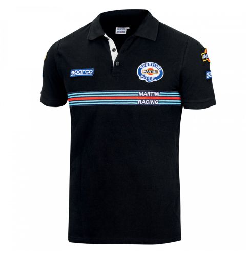 Polo SPARCO MARTINI RACING - czarne