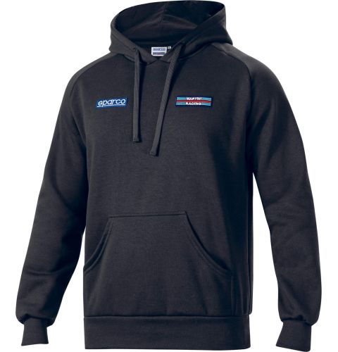 Bluza SPARCO MARTINI RACING BIG STRIPES - czarna