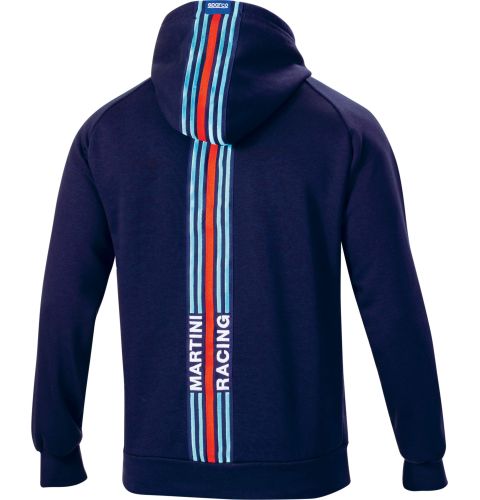 Bluza SPARCO MARTINI RACING BIG STRIPES - granatowa