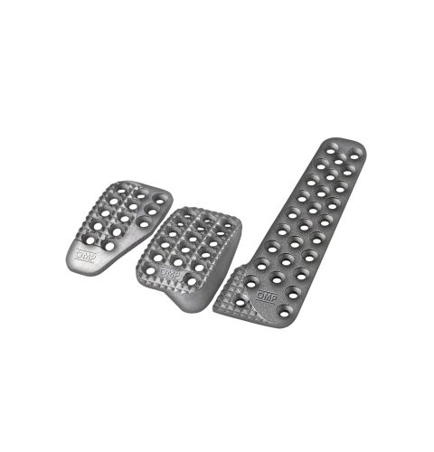 Nakładki na pedały OMP - srebrne