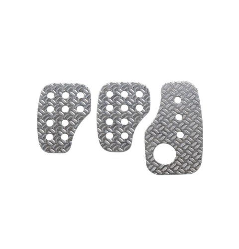 Nakładki na pedały OMP - srebrne