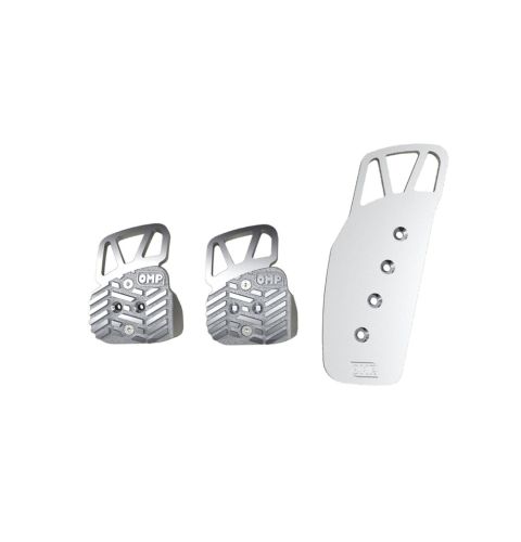 Nakładki na pedały OMP - srebrne