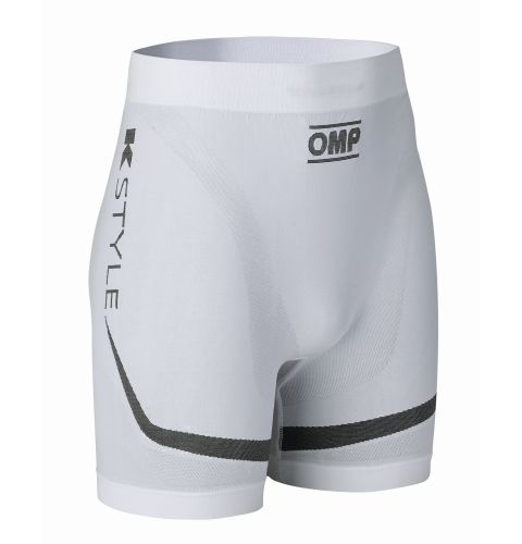 Spodenki kartingowe OMP KS SUMMER - białe