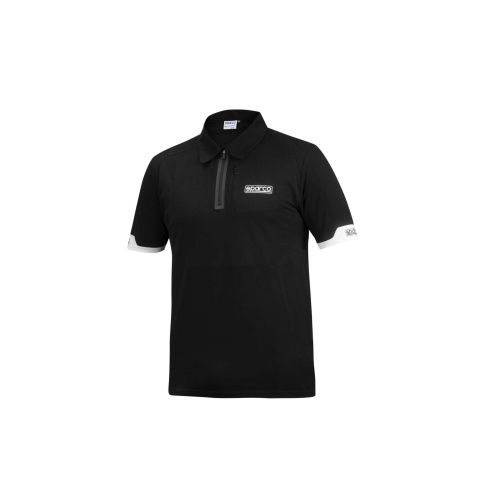 Polo SPARCO ZIP - czarne