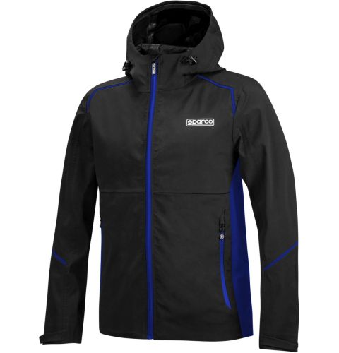 Kurtka SPARCO 3 IN 1 JACKET - czarno-niebieska