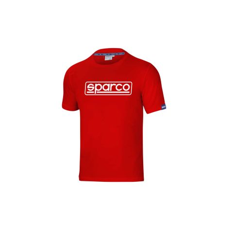 T-shirt SPARCO FRAME - czerwony