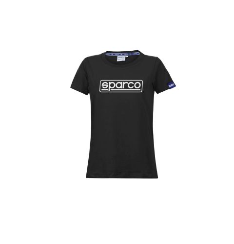 T-shirt SPARCO FRAME LADY - czarny
