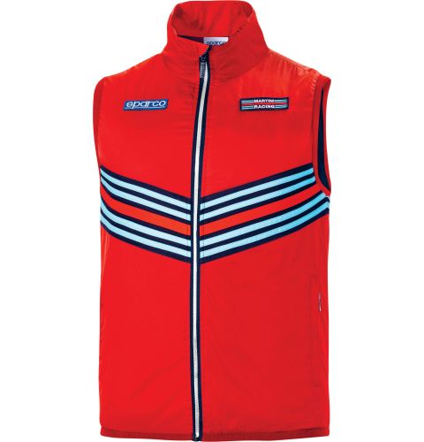 Bezrękawnik SPARCO MARTINI RACING REPLICA VEST - czerwony