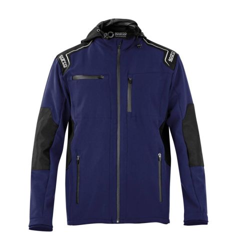 Kurtka SPARCO SEATTLE SOFT SHELL - granatowa