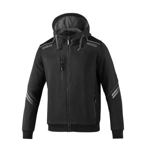 Kurtka SPARCO TECH HOODED – czarno-szara
