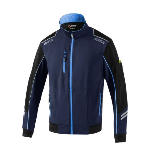 Kurtka SPARCO TECH LIGHT-SHELL - granatowo-niebieska