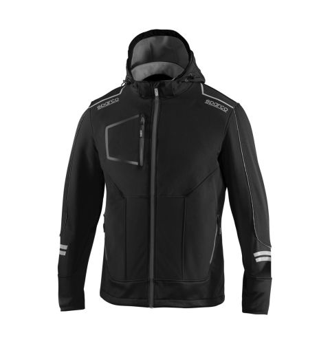Kurtka SPARCO TECH SOFT-SHELL – czarno-szara