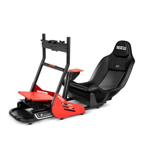 Symulator SPARCO EVOLVE GP PRO FORMULA z fotelem GP - czarny skaj