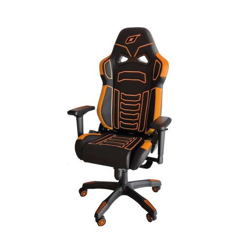 Fotel biurowy OMP GSX – czarno-pomarańczowy