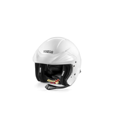 KASK SPARCO FLUX RJ-I 8859-2024 biało-czarny