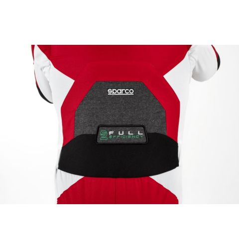 Kombinezon SPARCO X-LIGHT FULL EFFICIENCY 8856-2018 czerwono-biały