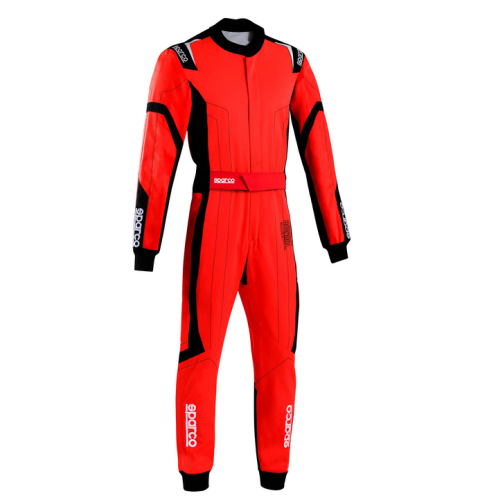 Kombinezon Sparco Thunder 8877-2022 czerwono-czarny