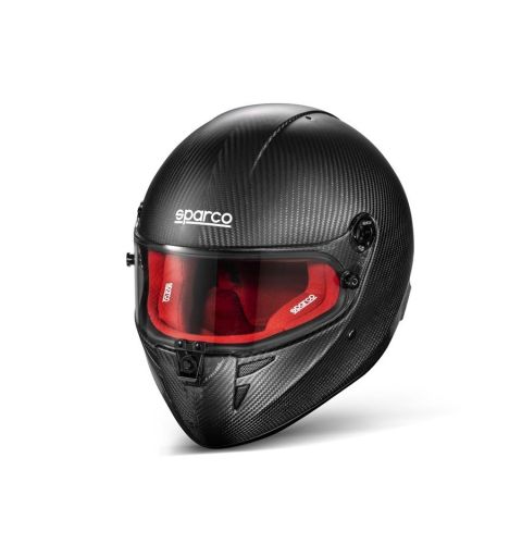 Kask Sparco STEALTH KF CARBON 8878-2024 czarno-czerwony