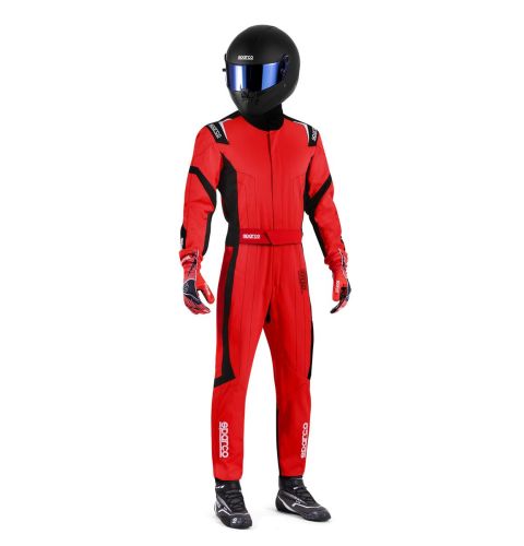 Kombinezon Sparco Thunder 8877-2022 czerwono-czarny