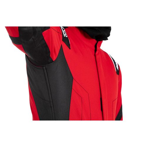 Kombinezon Sparco Thunder 8877-2022 czerwono-czarny