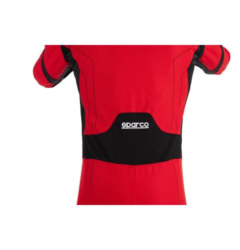 Kombinezon Sparco Thunder 8877-2022 czerwono-czarny
