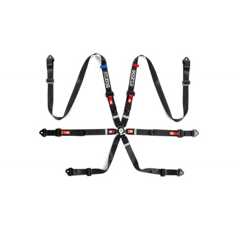 Pasy bezpieczeństwa SPARCO PRO H-9 EVOLUTION 04825H1NR – 2", 6-pkt.
