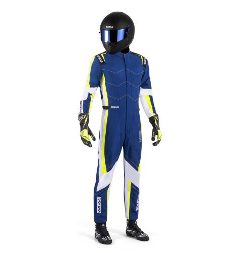 Kombinezon Sparco Kerb Advanced 8877-2022 niebiesko-żółty