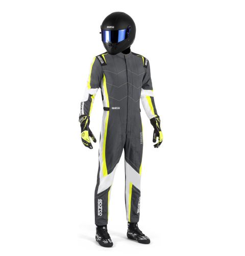 Kombinezon Sparco Kerb Advanced 8877-2022 szaro-żółty