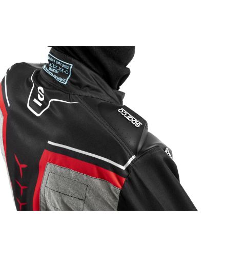 Kombinezon Sparco Superleggera-K 8877-2022 czarno-czerwony