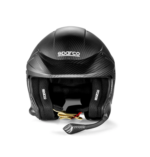 Kask Sparco Flux RJ-I CARBON 8859-2024 czarno-czarny