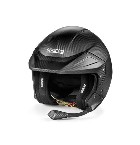 Kask Sparco Flux RJ-I CARBON 8859-2024 czarno-czarny