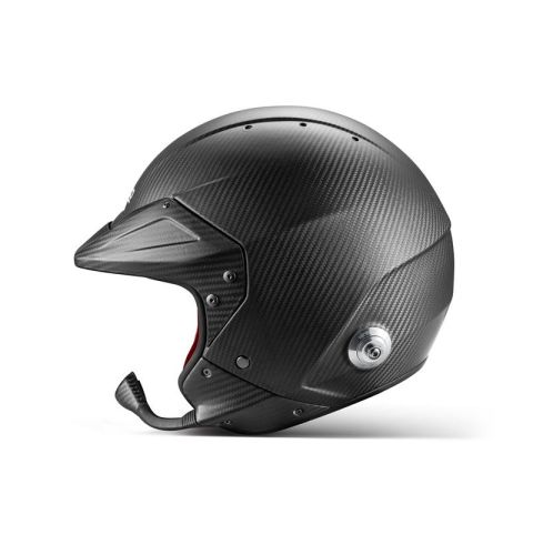 Kask Sparco Flux RJ-I CARBON 8859-2024 czarno-czerwony