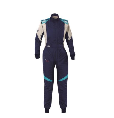Kombinezon OMP First Evo Elle 2025 8856-2018 granatowo-niebieski